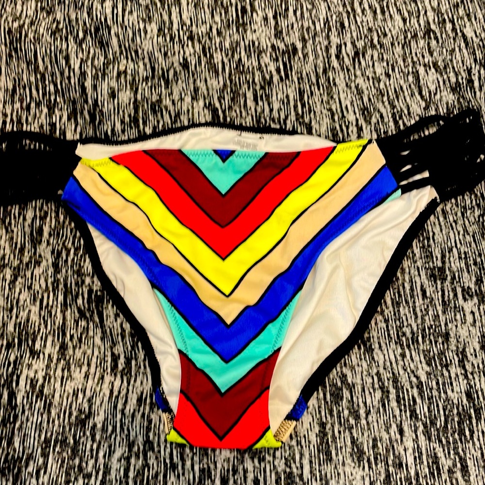 PINK brand Rainbow bikini bottom